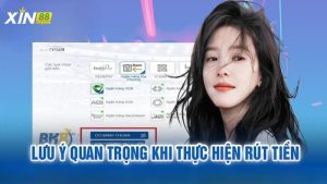 Khi thực hiện rút tiền cần lưu ý những gì?